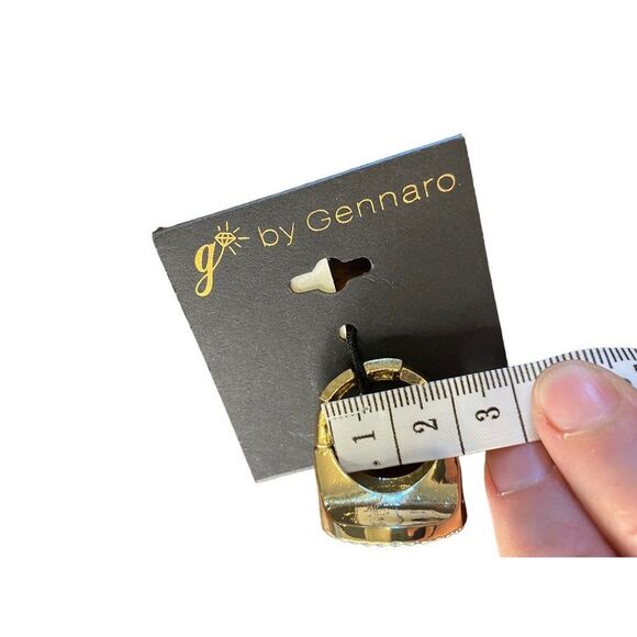 g by Gennaro Black Circle Shimmer Ring - Picture 7 of 7